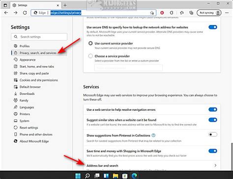 DuckDuckGo Settings.